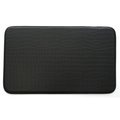 Stephan Roberts Home Stephan Roberts Home 2.5F-CAF15-04 18 x 30 in. Faux Leather Kitchen Anti-Fatigue Mat - Crocodile Black 2.5F-CAF15-04